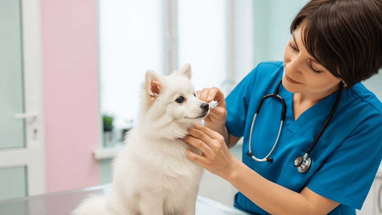 獣医と犬
